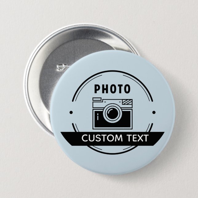 Custom Campaign Buttons - Design Your Own Pins (Front & Back)