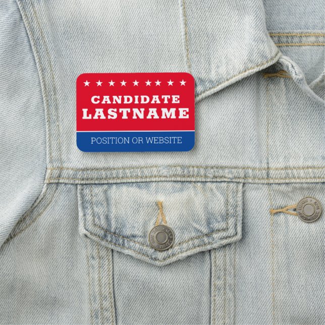 Custom Campaign Gear with Name and Text Name Tag (In Situ)