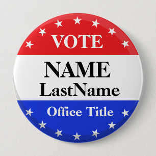 Custom Campaign Template for Elections Button