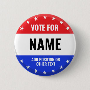 Custom Campaign Template for Elections Button
