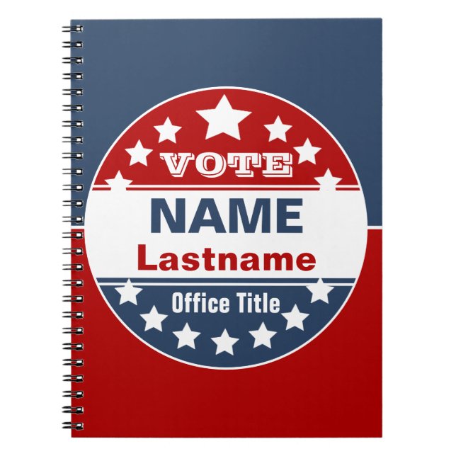 Custom Campaign Template Notebook (Front)