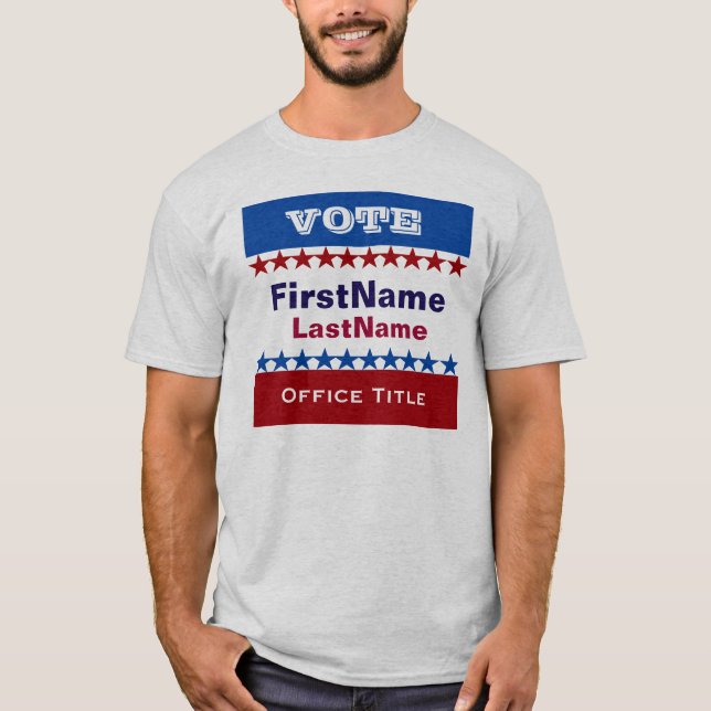 Custom Campaign Template T-Shirt (Front)