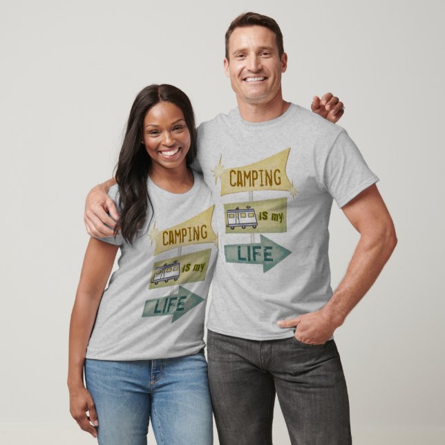 Custom Camping Dad OR Other T-Shirt (Unisex)