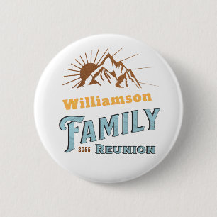 Custom Camping Family Vacation Matching  6 Cm Round Badge