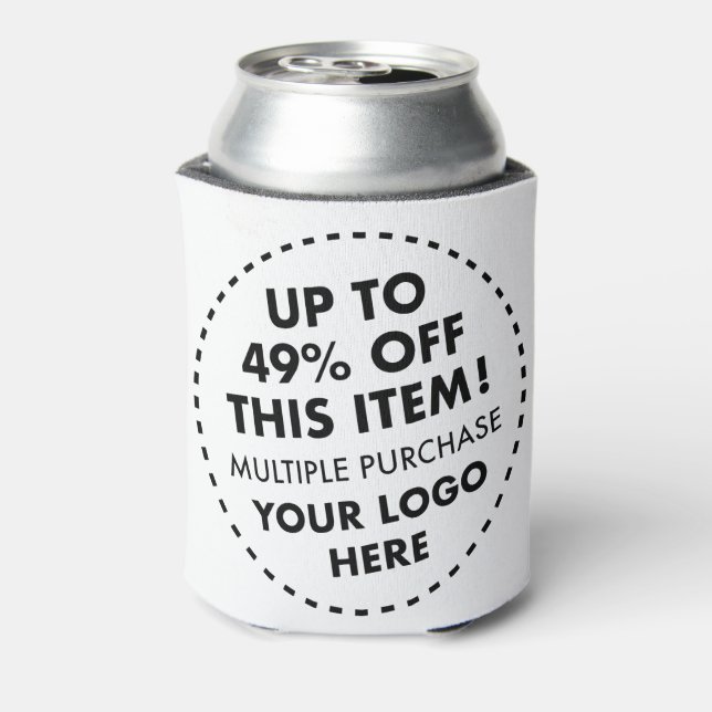 Custom Can Cooler 49% OFF Bulk Buy Discount (Can Back)