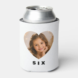 Custom Can Cooler Girl Age 6