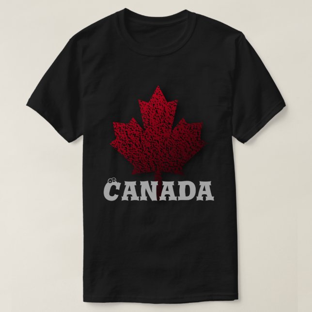 Custom Canada Day shirt (Design Front)