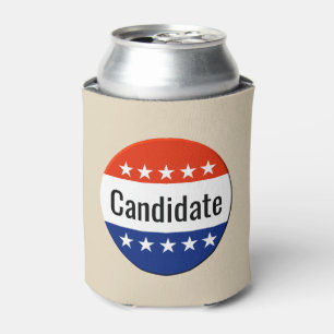 Custom Candidate Campaign 2022 Election Can Cooler