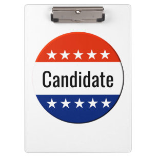 Custom Candidate Campaign 2022 Election Clipboard