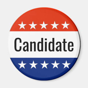 Custom Candidate Campaign 2024 Election Magnet
