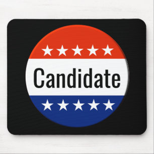Custom Candidate Campaign 2024 Election Mouse Mat