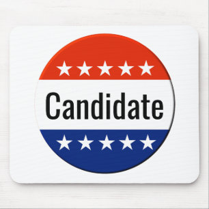 Custom Candidate Campaign 2024 Election Mouse Mat