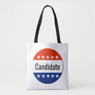 Custom Candidate Campaign 2026 Election Tote Bag