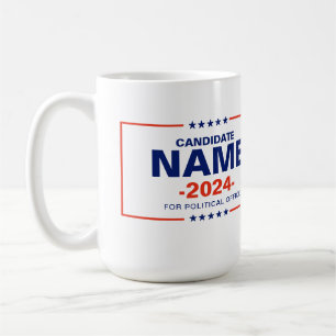 Custom Candidate Name Coffee Mug