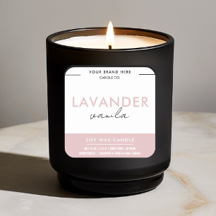 Custom Candle Label Sticker 