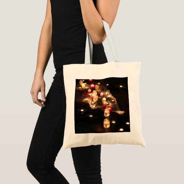 Custom Candlelight Ritual Tote – by Sotnichenko Bag (Front (Product))