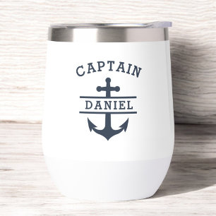 Custom Captain Boat Nautical Anchor