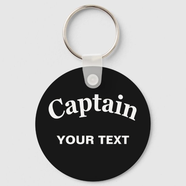 CUSTOM CAPTAIN KEY RING (Front)