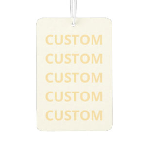 CUSTOM CAR AIR FRESHENER