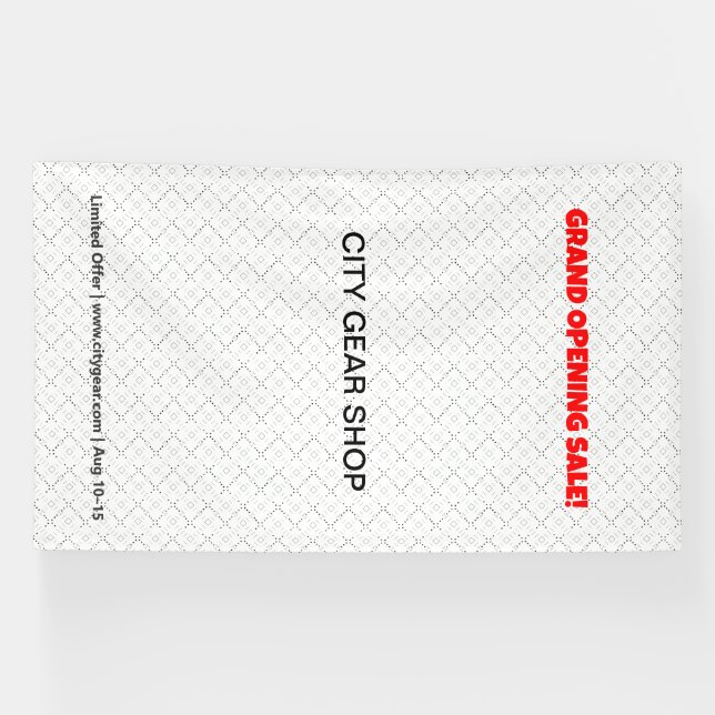 Custom Car Banners | Outdoor PVC | Hanging Signs (Horizontal)