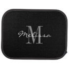 Custom Car Floor Mats - Initial Script