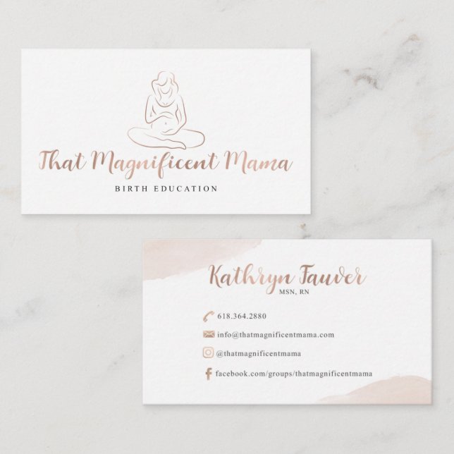Custom Card Design | Not Editable Zazzle Template (Front/Back)