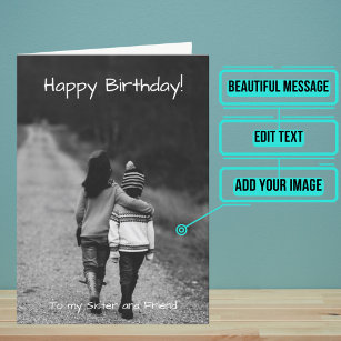 Custom Card for a Caring Sibling