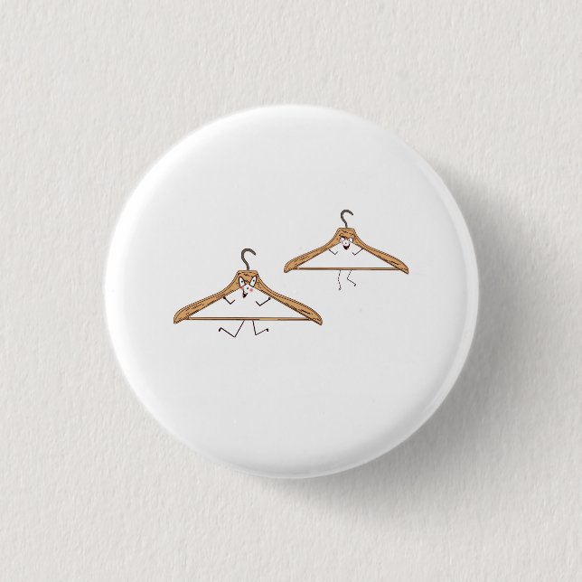 Custom card. funny Hangers 3 Cm Round Badge (Front)