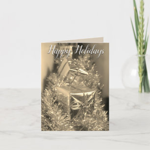 Custom Card Happy Holidays Card Nondenominational