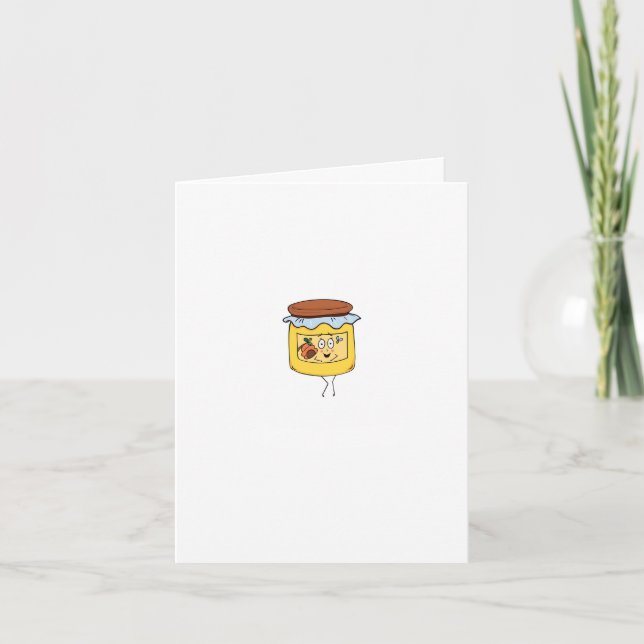 Custom card, personalise Honey, card (Front)
