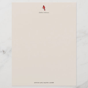 Custom Cardinal Stationery Paper