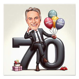 Custom caricature – Send your photo for designing