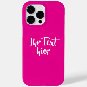 Custom Case-Mate iPhone 14 Pro Max Hüllen Mit Text Case