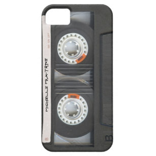 Custom Cassette Mixtape iPhone 5 Case