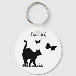 Custom Cat Keycahin Key Ring