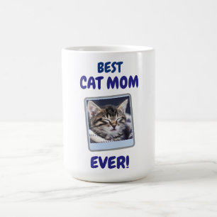 CUSTOM CAT MOM MUM EVER PET LOVE MOTHERS DAY DOG COFFEE MUG