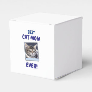 CUSTOM CAT MOM MUM EVER PET LOVE MOTHERS DAY DOG  FAVOUR BOX
