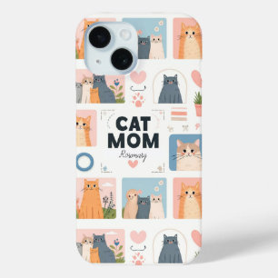 Custom "Cat Mum" iPhone Case 