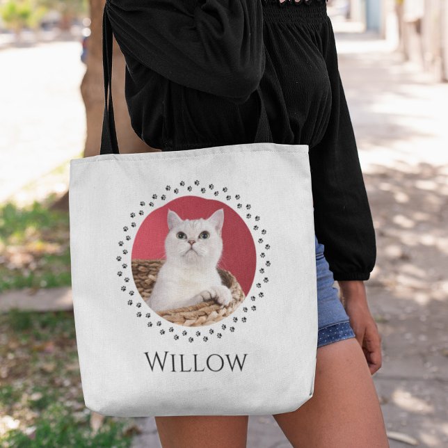 Custom Cat Photo Bag - Personalized Pet Gift (Creator Uploaded)