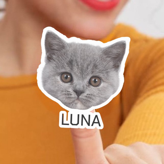 Custom Cat Photo Face  (Creator Uploaded)