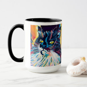 Custom Cat Portrait Painting - Forever Loved Pet Mug