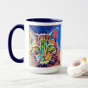 Custom Cat Portrait Painting - Forever Loved Pet Mug