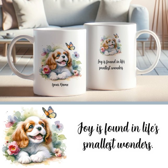 Custom Cavalier King Charles Spaniel Mug and Quote (Creator Uploaded)