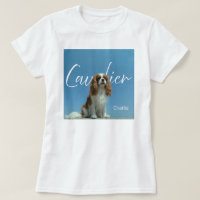 Custom Cavalier King Charles Spaniel Photo Retro