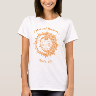 Custom Celestial Rendezvous Eclipse  T-Shirt