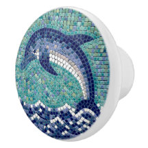 Custom Ceramic Knob/Ceramic Dolphin image