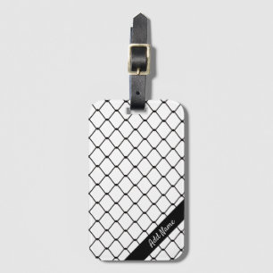 Custom Chain Link Fence Luggage Tag