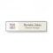 Custom Changeable Name Plate with Company Logo