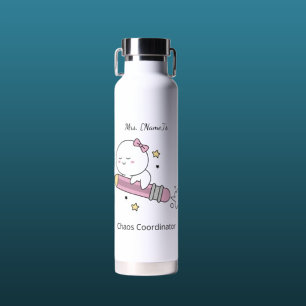 Custom Chaos Coordinator Water Bottle
