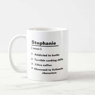 Custom Character and  Personalised Name Mug